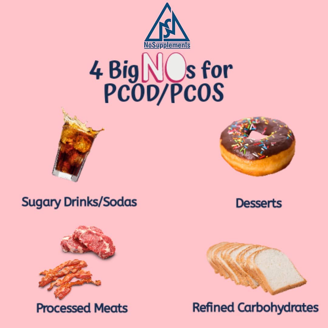 No Pcos 4 Big NOs For PCOS/PCOD | Blog | NoSupplements